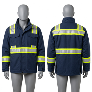 Veste de sécurité en softshell polyester 280 GSM, orange, avec empiècements réfléchissants, broderie personnalisée, impression de logo - Product Image 1