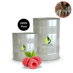Huile de pépins de framboise rouge pure d'Inde Natures Natural, 100 % pure, distillée à la vapeur, huile de support pour l'aromathérapie - Product Image 1