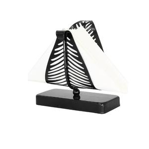 Porte-serviettes en métal marron antique au design vintage, motif feuille élégant, pour la maison, la salle de bain, la coiffeuse, la décoration d'hôtel - Product Image 6