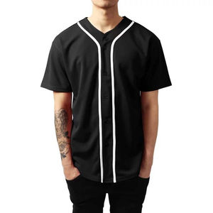 Camisetas de Béisbol Personalizadas de Alto Rendimiento, Sublimadas, con Botones y Detalles del Equipo Bordados - Product Image 1