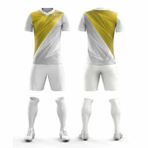 Uniforme de Fútbol Transpirable para Entrenamiento y Partido para Equipos y Clubes en Azul |   Tallas para Hombres, Mujeres y Jóvenes, Precio Económico, Personalización OEM - Product Image 6