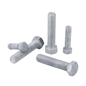 Vis à tête hexagonale AERCE EXIM de qualité supérieure, fixations en acier doux haute résistance, acier au carbone classe 10.9 12.9, filetage UNF, galvanisées à chaud - Product Image 6