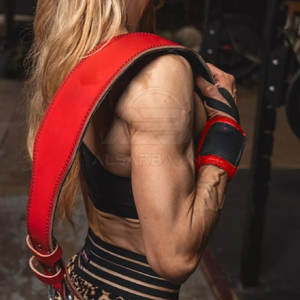 Cinturón de Cuero de Alta Calidad para Fitness, Personalizado, con Hebilla de Pin, Servicio OEM, para Entrenamiento en Gimnasio - Product Image 5