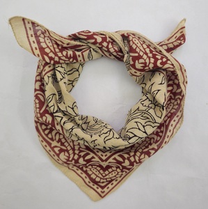 Foulards en coton 100 % naturel, imprimés floraux, faits main, style bohème indien, accessoires de mode, foulard imprimé à la main, cadeau pour femme - Product Image 6