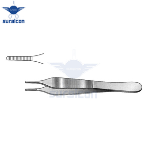 Pinzas Hudson-Ewald de 12 cm / 4-3/4 Pulgadas, Instrumento Quirúrgico de Acero Inoxidable para Manipulación Precisa de Tejidos en Cirugía General - Product Image 2