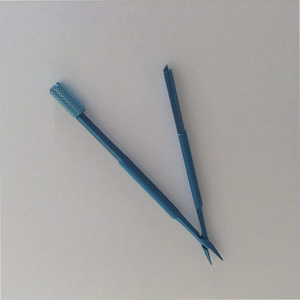 Porta Fragmentos de Cuchillas Oftálmicas y Microquirúrgicas de Acero Inoxidable Castroviejo Premium, Reutilizable - Product Image 4