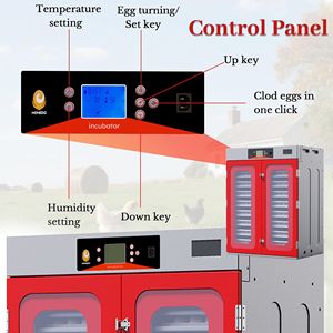 Incubatrice per 1000 Uova con Rotazione Automatica, Controllo Digitale della Temperatura, Vassoio Commerciale per Incubazione di Pollame e Emu - Product Image 6