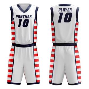 Nouvel ensemble maillot et short de basketball personnalisé en gros, sublimé, séchage rapide, respirant, uniforme de sport d'équipe, fabricant OEM - Product Image 2