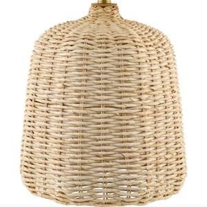 Lámpara de Mesa de Mimbre Minimalista Hecha a Mano de Lujo con Base para Bombilla E12 para Sala de Estar - Product Image 4