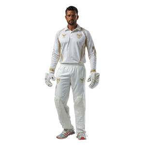 Uniforme de Cricket 100% Poliéster, Camiseta Polo de Manga Corta para Jugar al Cricket, Jersey de Cricket Personalizado, Uniformes 100% Poliéster - Product Image 5