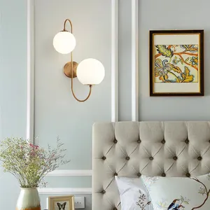 Lampe murale en métal de luxe pour la décoration intérieure moderne, chambre à coucher, salon, bureau et couloir, prix d'exportation mondial - Product Image 2