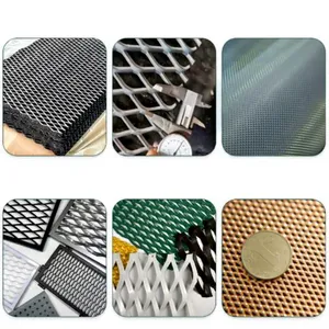 Rollo de Malla Metálica Expandida Galvanizada Industrial Directo de Fábrica, Bobina de Metal Expandido Galvanizado de Alta Resistencia para Cercas - Product Image 2