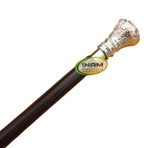 Bastón plegable de madera con mango de perilla de diseño, bastón para caminar, Estilo vintage tallado a mano, calidad increíble - Product Image 2