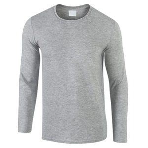 Pull à col rond à manches longues pour homme, couleur unie, tricot en coton, haut décontracté, coupe régulière, style chinois brodé, hiver - Product Image 2