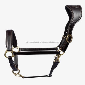 เชือกแขวนคอม้าแบบพรีเมี่ยมในหนังธรรมชาติสีดำและสีน้ำตาลคลาสสิกพร้อมหัวเข็มขัดมงกุฎคู่โลหะสีเงินสุดหรูและแหวน - Product Image 4