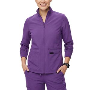 Chaquetas Médicas Personalizadas con Logotipo de Marca al por Mayor B2B, Uniformes de Hospital Transpirables y Elegantes, Chaquetas de Enfermería - Product Image 1