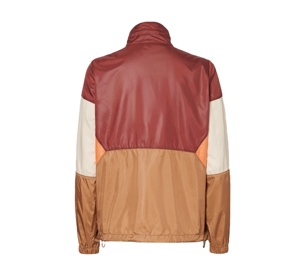 Chaqueta Cortavientos Cómoda para Mujer, Chaqueta Cortavientos de Nailon Transpirable, Ligera, con Bloques de Color - Product Image 2