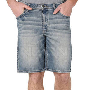 Shorts de Mezclilla Transpirables de Secado Rápido, Shorts de Mezclilla para Hombre de Primera Calidad en Venta con Logotipo Personalizado - Product Image 2