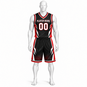 Conjuntos de Uniformes de Baloncesto Personalizados con Sublimación Completa, Reversibles, con Logotipo del Equipo, sin Mangas, Tallas Grandes, Conjunto de Camiseta para Hombre, Venta al por Mayor - Product Image 2
