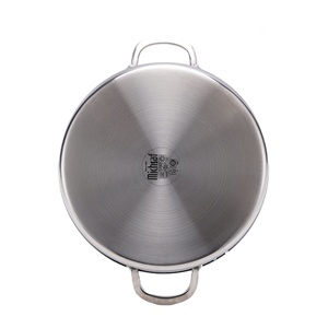 Nhà sử dụng thép không gỉ không dính tổ ong súp nồi thiết kế cổ điển tổ ong Nông chậu thép không gỉ - Product Image 6