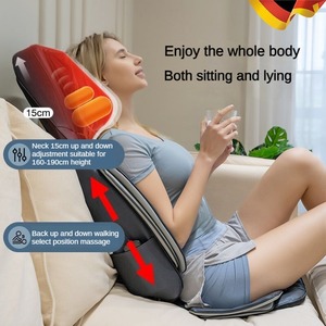 Tiefenwirksames Knetmassagegerät mit Infrarot-Heizung und Luftkompression für Nacken-, Schulter- und Rückenschmerzen - Ganzkörper-Massagekissen - Product Image 5