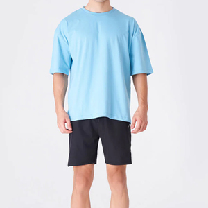 Ensembles 2 Pièces Homme Décontractés Été : T-shirts Oversize et Shorts Personnalisables avec Logo – T-shirt Manches Courtes et Short Unisexe - Product Image 6