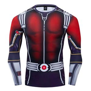 High Quality Rash Guard Fitness Training <b>Compression</b> <b>Shirt</b> <b>Custom</b> Logo Sportswear Manufacturer Wholesale - Product Image 4