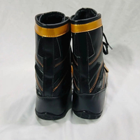 Chaussures de boxe respirantes en mesh, à lacets, montantes, noires, pour l'entraînement, à prix abordable et avec service OEM ODM