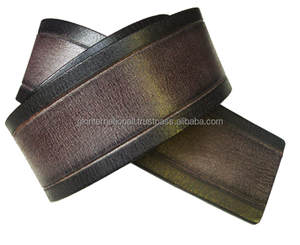 Cinturones casuales de cuero genuino disponibles en todos los tamaños y colores con hebilla de aleación de zinc sólido cinturón de jeans de moda para hombres - Product Image 3