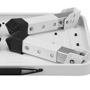 1-<b>Step</b> Folding Steel <b>Step</b> Ladder 330lbs Capacity 3 Adjustable Height Portable Toddler and Adult Non-Slip <b>Step</b> <b>Stools</b> - Product Image 6