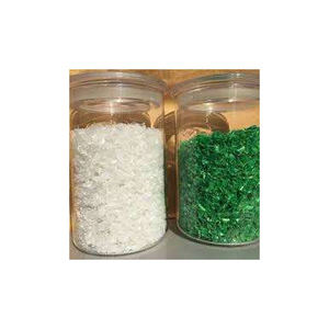 Recortes de botellas PET, materia prima de reciclaje de plástico al por mayor - Product Image 5