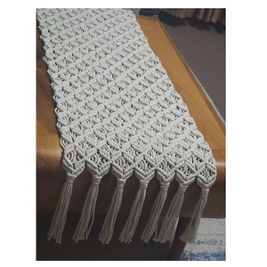 Meilleures ventes : Chemin de table bohème en macramé fait main pour la vente en gros, la décoration intérieure, la décoration de salle à manger, la mise en scène d'événements et les cadeaux - Product Image 4
