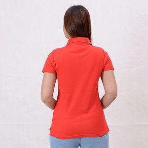 Nuevo Diseño de Moda, Camiseta Polo Blanca para Mujer, Camiseta Polo de Manga Corta, Camiseta Polo de Alta Calidad para Mujer - Product Image 3