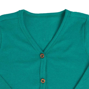 Cárdigan Unisex de Punto Oversize para Otoño/Invierno con Logo Bordado y Botones Cubiertos, Ideal para Universidades y Hermandades - Product Image 2