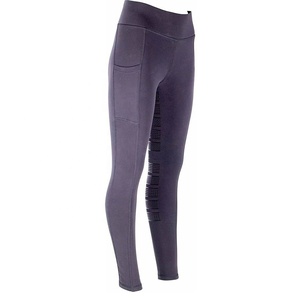 2024 New High <b>Waist</b> Full Seat Silicone Horseback Equestrian Outfit Equitation Racing Tights Equestrian Riding Pants - Product Image 2