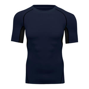 T-shirt formel à manches courtes et col rond pour homme BlanqWear, coupe ample, 100% coton premium 200g, antibactérien, séchage rapide, écologique - Product Image 6