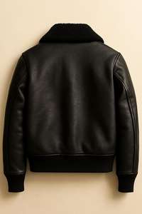 Chaqueta de Cuero Casual de Alta Calidad para Hombre, para Primavera y Otoño, Cortavientos y Ligera, Chaqueta de Invierno de Manga Larga - Suministro OEM - Product Image 4