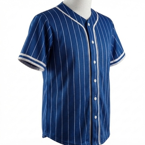 Camiseta de Béisbol Personalizada y Transpirable, Camiseta Deportiva con Logotipo Frontal, Cuello en V, 100% Poliéster, Ropa Deportiva Informal 2026 - Product Image 1