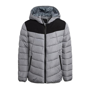 Blouson matelassé noir personnalisé de haute qualité pour homme – Collection Hiver - Product Image 1