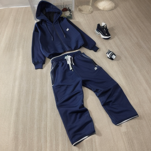 Chándal acampanado de alta calidad, ropa de calle con logotipo personalizado, sudaderas con capucha lisas de manga larga, chándal acampanado para hombres, chándales para hombres, 2 piezas - Product Image 6