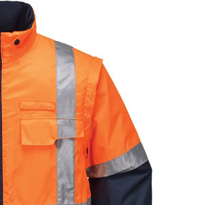 Fabricante de Ropa de Trabajo con MOQ Bajo, Conjunto de Chaqueta y Pantalones de Trabajo Resistentes al Desgarro, Uniformes de Seguridad de Alta Visibilidad Clase 2 - Product Image 6