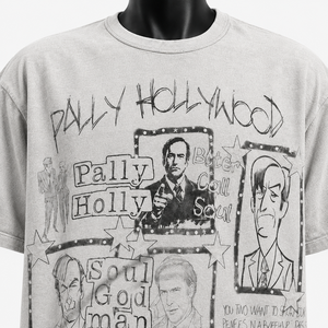 เสื้อยืดโอเวอร์ไซส์ลายกราฟิกวินเทจผ้าฝ้าย 100% หนานุ่ม สไตล์สตรีทแวร์ ผลิตตามสั่ง - Product Image 6