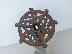 Antique cast iron Christmas <b>tree</b> stand, Vintage Christmas, Rustic Farmhouse Christmas <b>tree</b>, Made in Germany, Christmas <b>tree</b> - Product Image 2