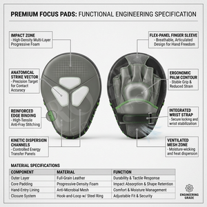 Guantes de Boxeo de Cuero 100% de Alta Calidad con Almohadillas de Espuma Progresiva de Alta Densidad, Palma Ergonómica Reforzada y Absorción de Humedad - Product Image 2