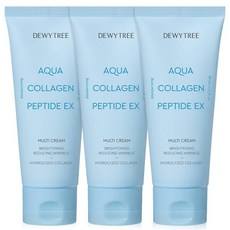 Crema Hidratante con Colágeno Acuático Dewytree, 80 ml x 3 Tubos, con Muestras de Protector Solar Incluidas - Product Image 1