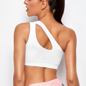 Débardeur de yoga contrasté pour femme avec soutien-gorge de sport push-up, bretelles convertibles, extensible, respirant, antichoc, pour le fitness - Product Image 4