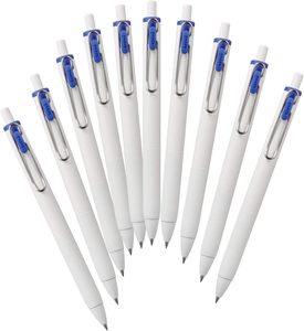 Mitsubishi Pencil -ball One Gel <b>Pen</b> 0.38mm Black Ink Quick Dry Fine Point Green Plastic Office School Use UMNS38.7 Made in Japan - Product Image 6