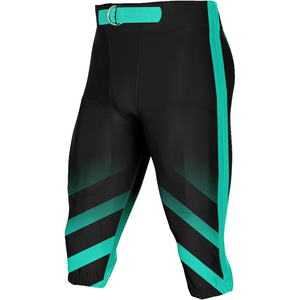 Uniforme de football américain personnalisé, maillot d'équipe, pantalon, OEM, adulte, imprimé, manches courtes, respirant, polyester, vêtements d'équipe - Product Image 3