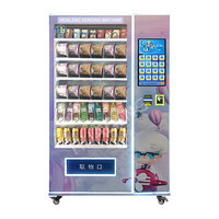 Distributeur automatique de bière et de collations intelligent et pratique, fonction SDK, paiement par pièces/billets/cartes de crédit, refroidissement thermoélectrique