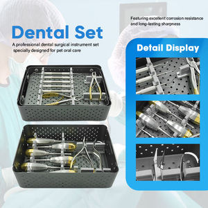 Kit d'instruments dentaires vétérinaires professionnels |   Équipement chirurgical orthopédique combiné pour clinique vétérinaire et usage dentaire - Product Image 5